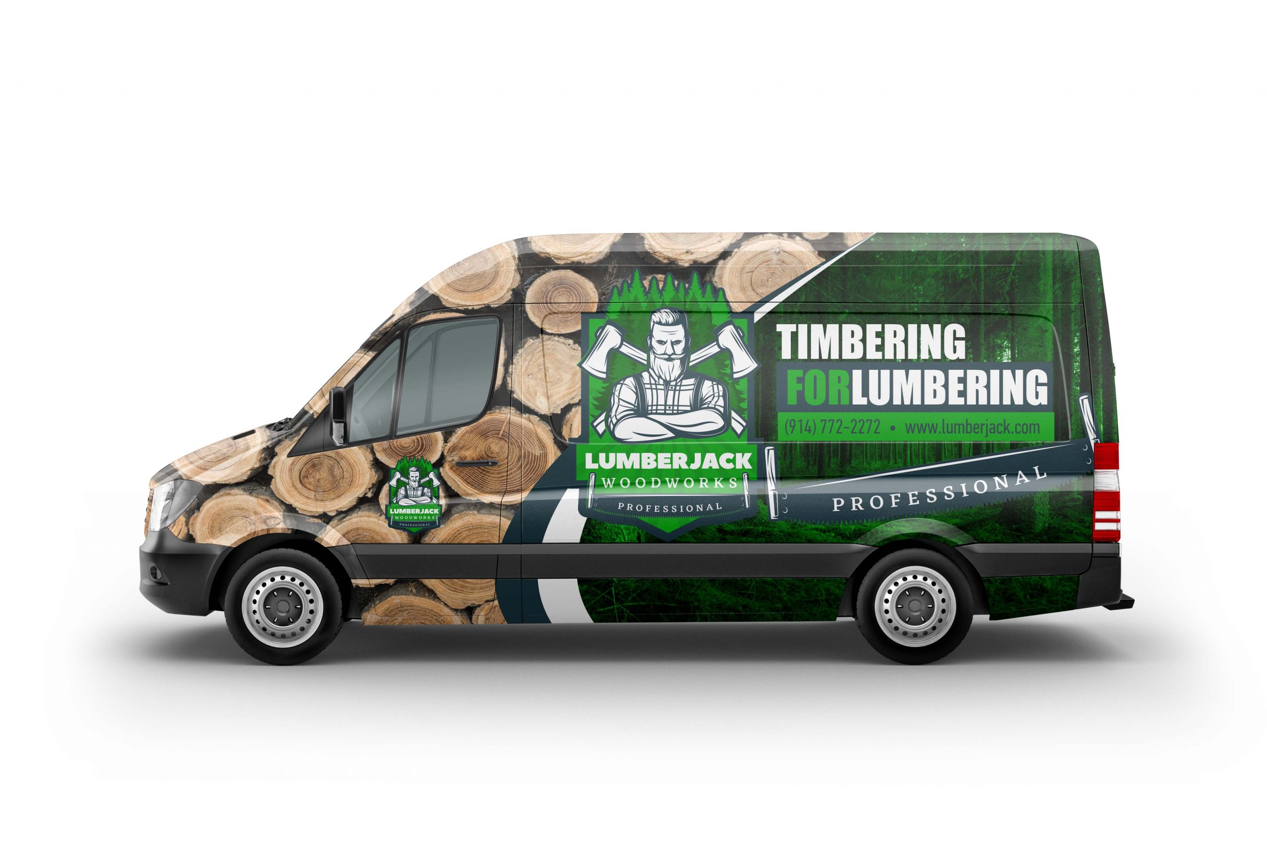 LumberJack Vehicle wrap