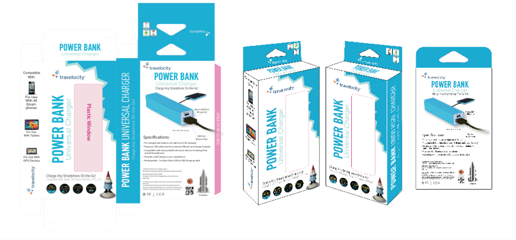 Digital Battery Bank Package Design