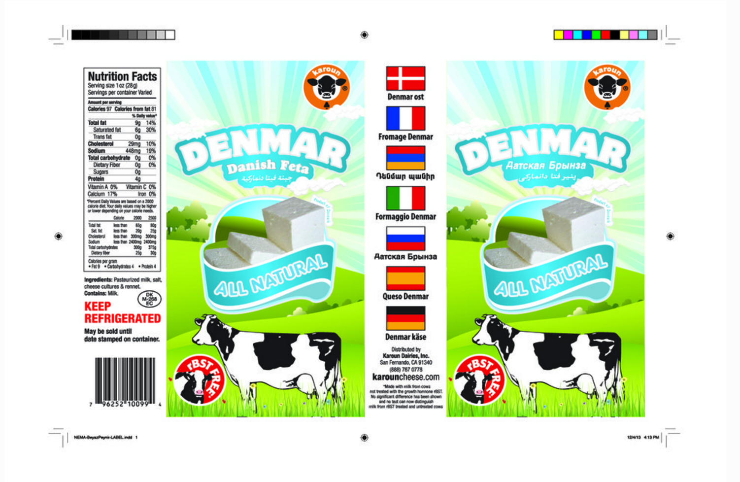 Cheese Food Package Design