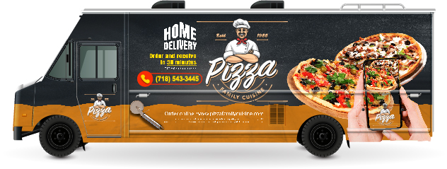 Pizza Food Truck fleet